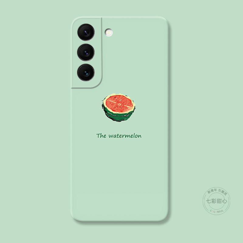 Melancia de verão adequada para Samsung S22 capa de telefone s26s25s24s23ultra exclusiva s21 simples s20fe literária A56