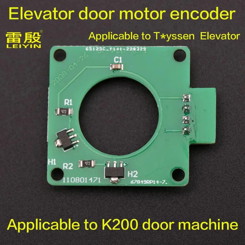 1 Peça Aplicável A T * yssen Elevador Porta motor Codificador K200 Máquina Hall Interruptor Mecanismo Fermator H