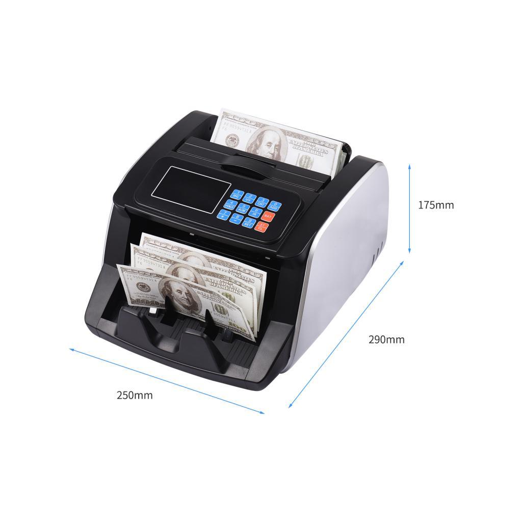 Máquina de contador de dinheiro BISOFICE Detector de notas falsas Detecção automática Contagem de carregamento superior