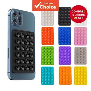 Nova Ventosa De Silicone Dupla Face-Adesivos Quadrados Antiderrapantes Para Suporte De Te…