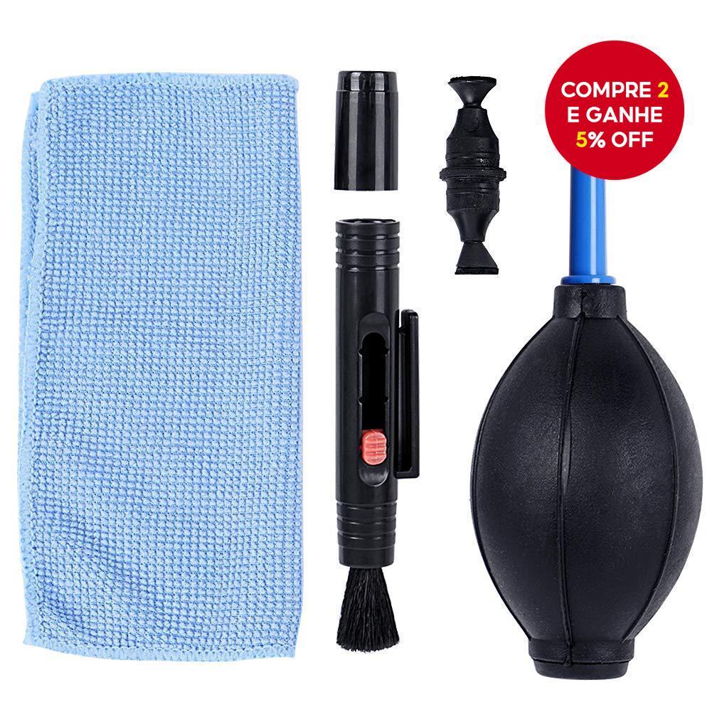 Câmera DSLR 3 Em 1 , Conjunto De Ferramentas Para Lente De Teclado De Computador Digital , Soprador De Ar , Couro , Cane