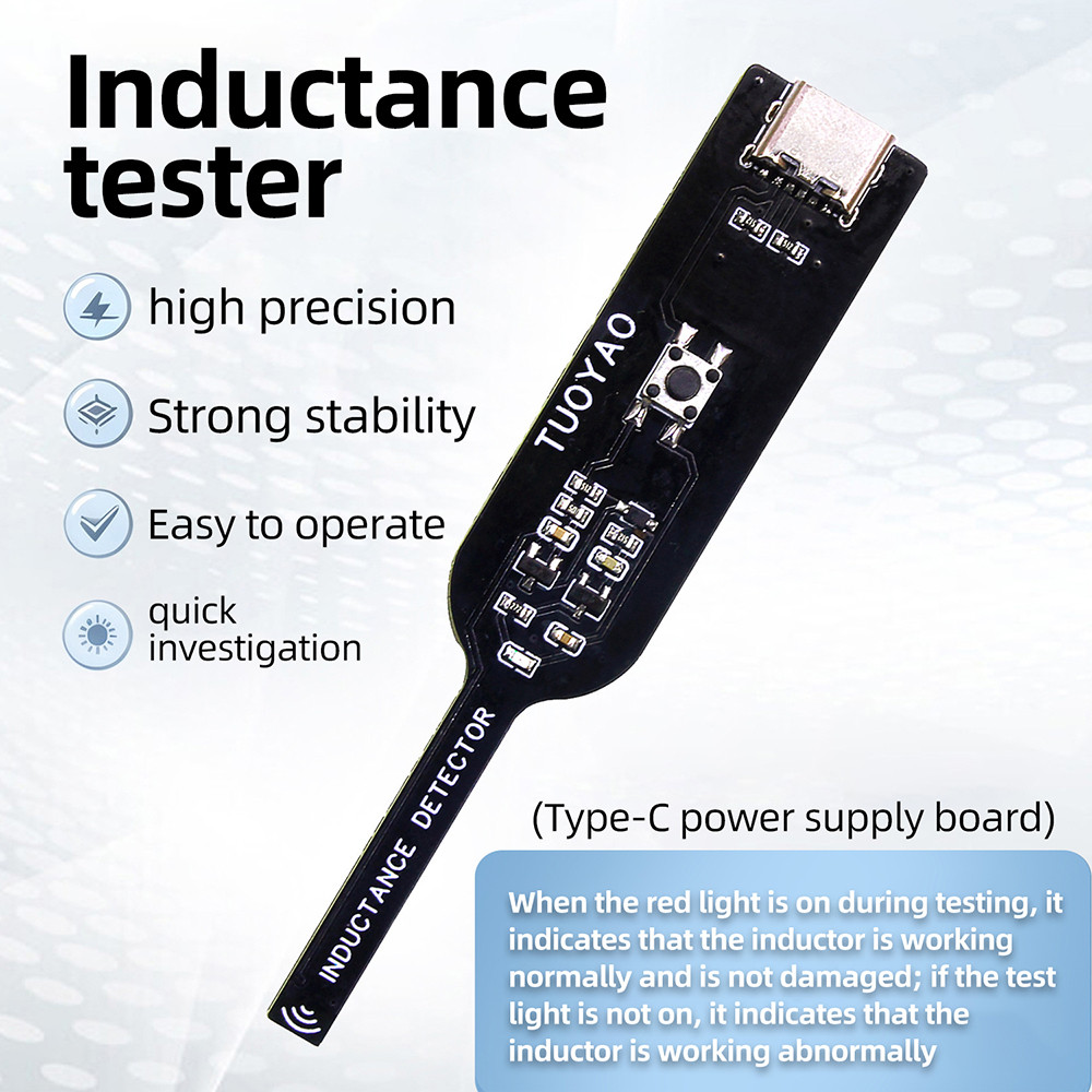 DIYMORE DC 5V Testador De Indutância Reparo E Teste De Telefone Celular Placa-Mãe Eletrônica Diagnóstico De Falhas Instr