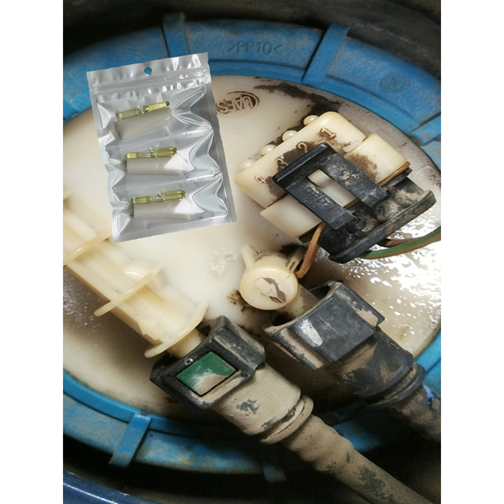 Tanque de combustível de plástico, tubo de óleo, bomba de óleo, boca, vazamento de óleo, cola anticorrosão, gasolina, ta