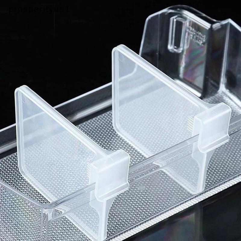 PRS 10 Pcs Placa Divisória De Geladeira Armazenamento Divisor De Plástico Retrátil Tala Ajustável Garrafa De Cozinha Pod