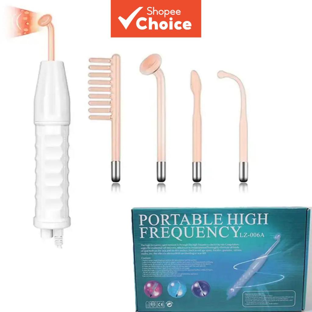HF Ibramed Limpador Facial de Alta Frequência Portátil para Desinfecção e Cuidado da Pele com Acne