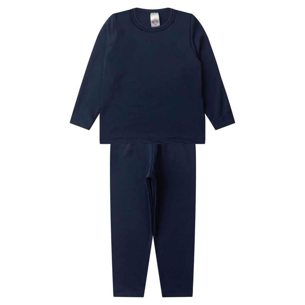 Conjunto Termico Infantil Segunda Pele Select Azul