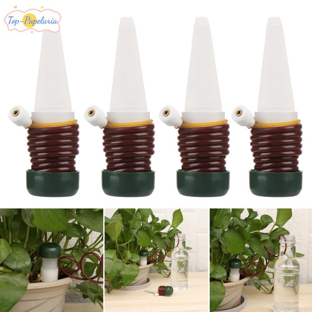 Perfumado 6 Pçs Seeper De Água Portátil Pote Cultura Suprimentos Dispositivo Conta-Gotas Em Vaso Gotejamento Automático