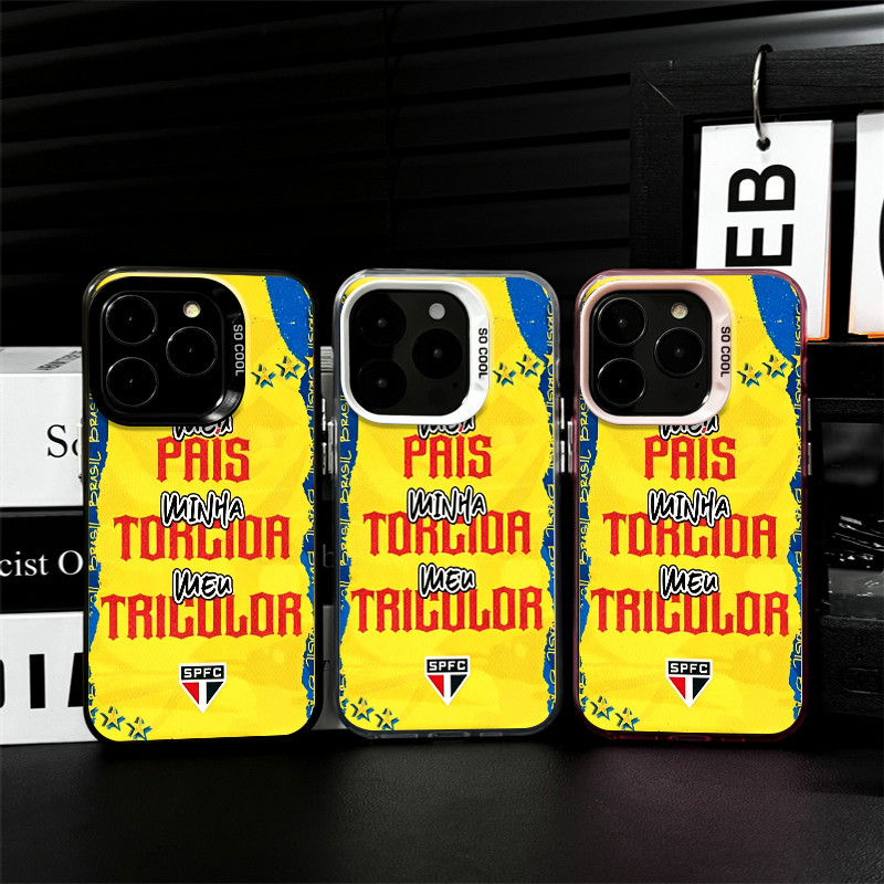 capinha de celular Brasil São Paulo para iphone 13 normal 15 14 11 12 17 16 pro max 14 Plus 15 plus 14 pro capa silicone