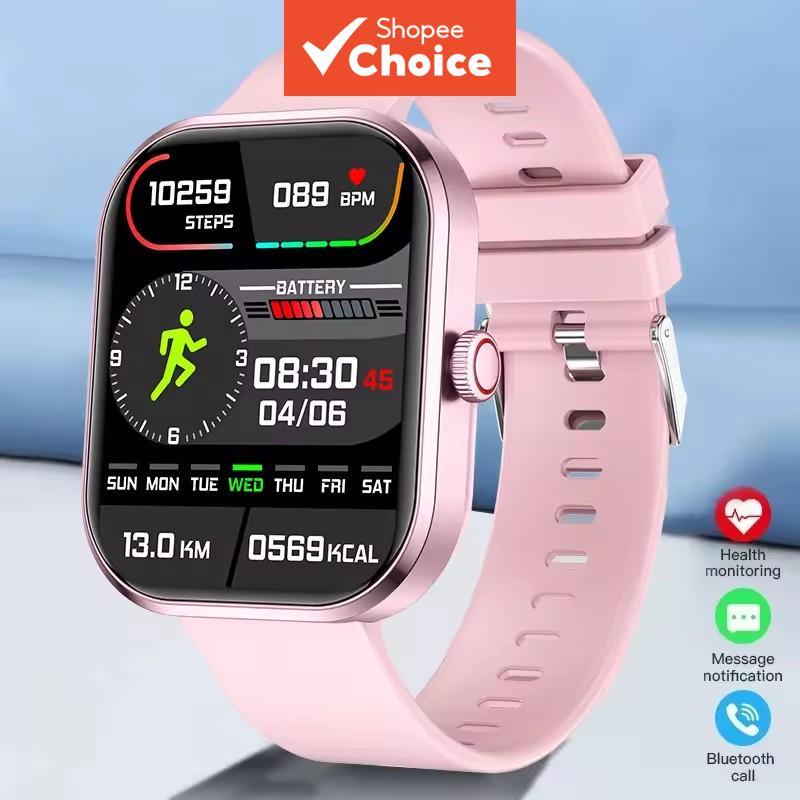 2026 Novos Relógios Inteligentes para Mulheres Tela Touch Completa Chamada Bluetooth à Prova d’Água Rastreador Esportivo
