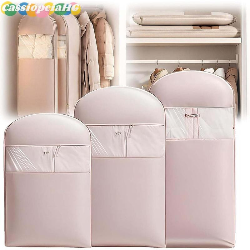 (Cassiopeiahg) Jaqueta Para Baixo , Capa Protetora Contra Poeira , Guarda-Roupa , Saco De Pó Roupas Domésticas , Visível
