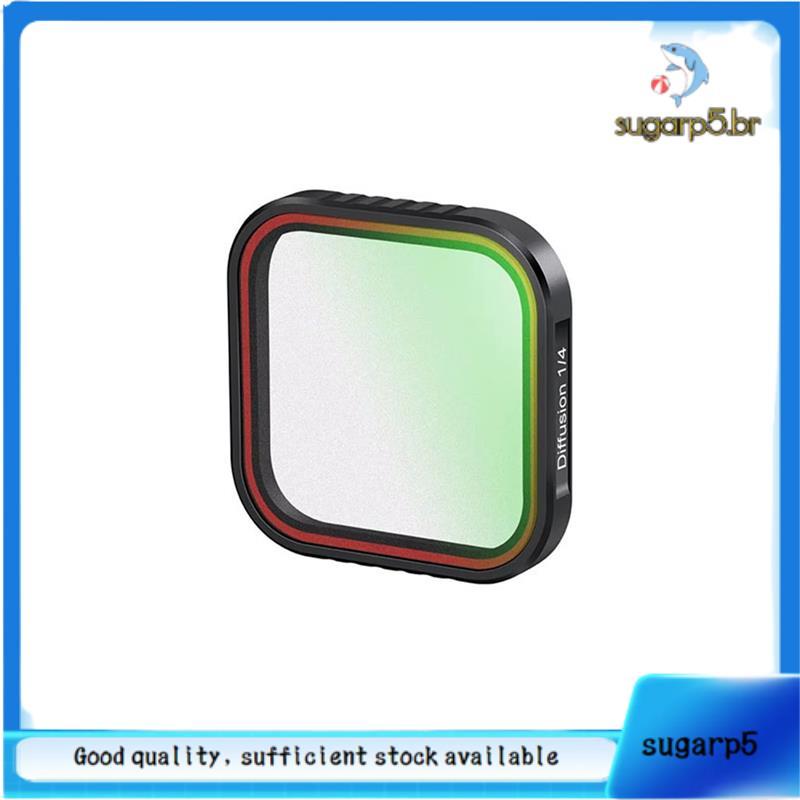 Filtro De Difusão De Névoa Preta 1/4 Para Pro 2 Melhora Visuales HD Acessório De Lente De Câmera De Ação De Vidro Óptico