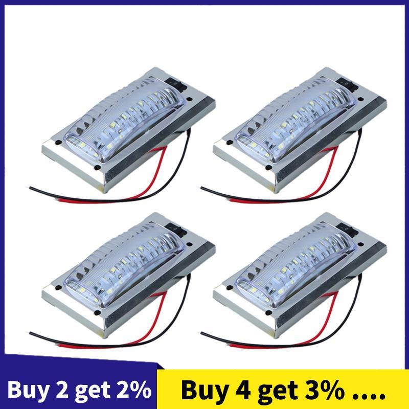 Luz De Teto LED/Interior Da Cabine Para Van Caminhão RV Barco Campistas Luzes Interruptor Iluminação Automotiva Interior