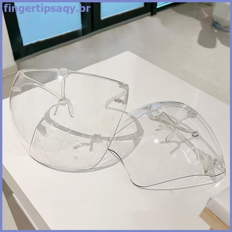 FINGE Anti Nevoeiro Poeira Máscara Protetora Óculos De Alta Transparência Nail Art Full Face Shield Unissex Eye Definiçã