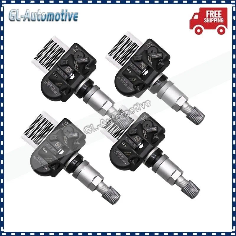 Conjunto De (4) TPMS A0009054104 Sensor De Pressão Dos Pneus Para Mercedes-Benz CLA CLS E-Class GLS BMW 3 4 5 6 7 X3 X4