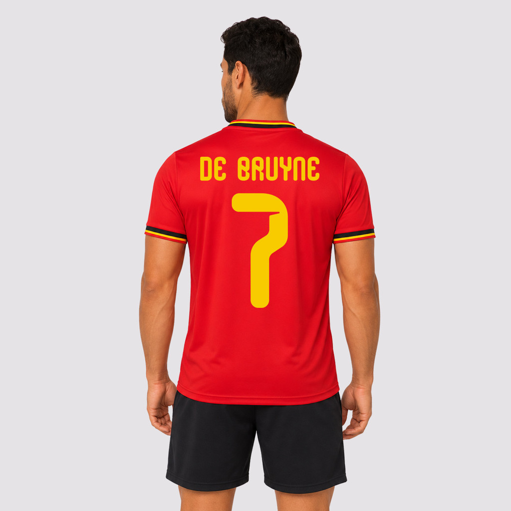 Camisa Bélgica Technique 7 De Bruyne