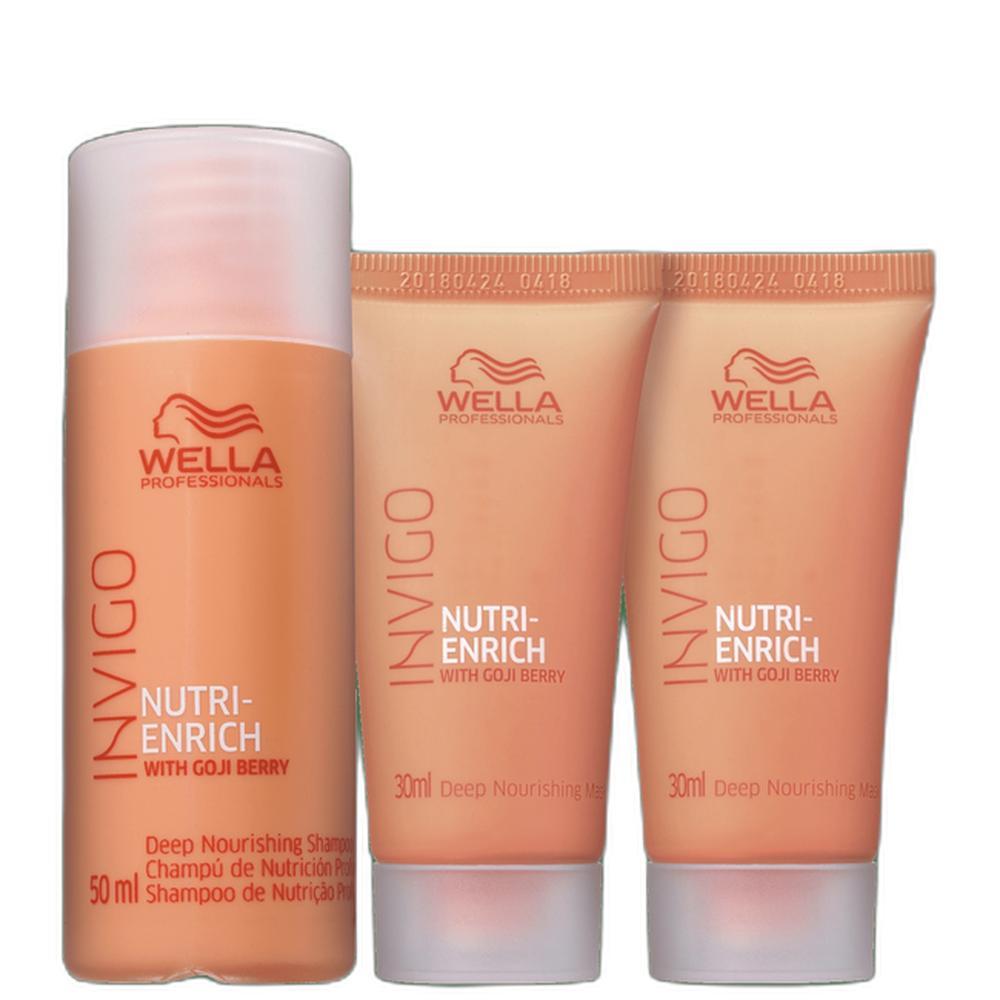 Kit Wella Professionals Invigo Nutri-Enrich Deep Nourishing Mini (3 Produtos)