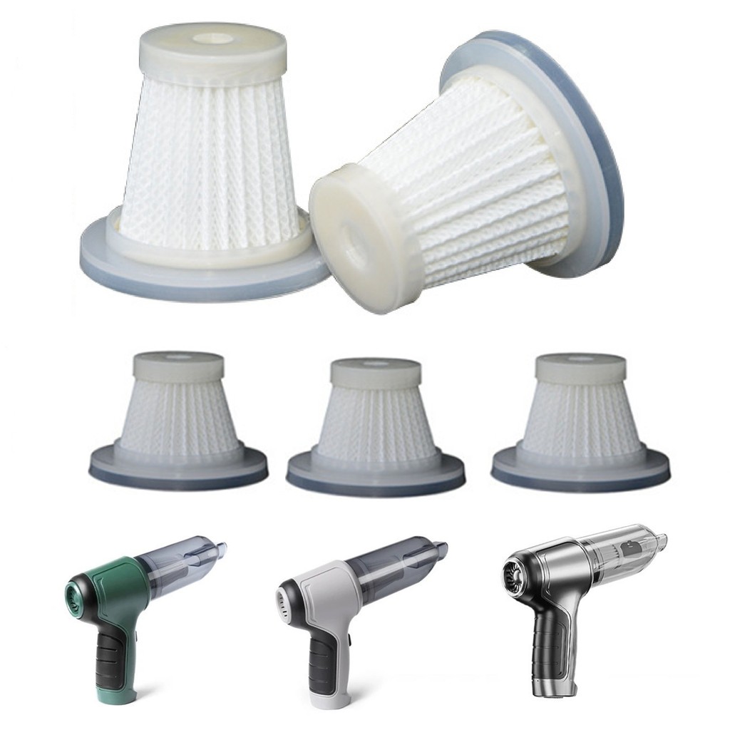 5x Filtro Aspirador De Pó Mini Usb Portatil Automotivo Hepa