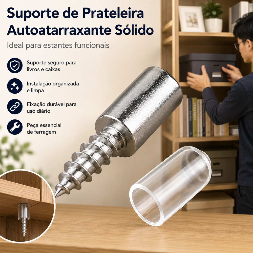 Um forte apoio Impermeável Pin de fixação para armário de camada Pinos para placas laminadas Parafuso Pino Parafusos