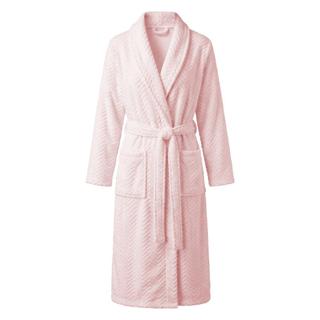 Roupão Feminino Wolff Cloud Rosa Microfibra Tamanho GG Muito Macio e Felpudo para Banho e Spa em Casa com Conforto Total