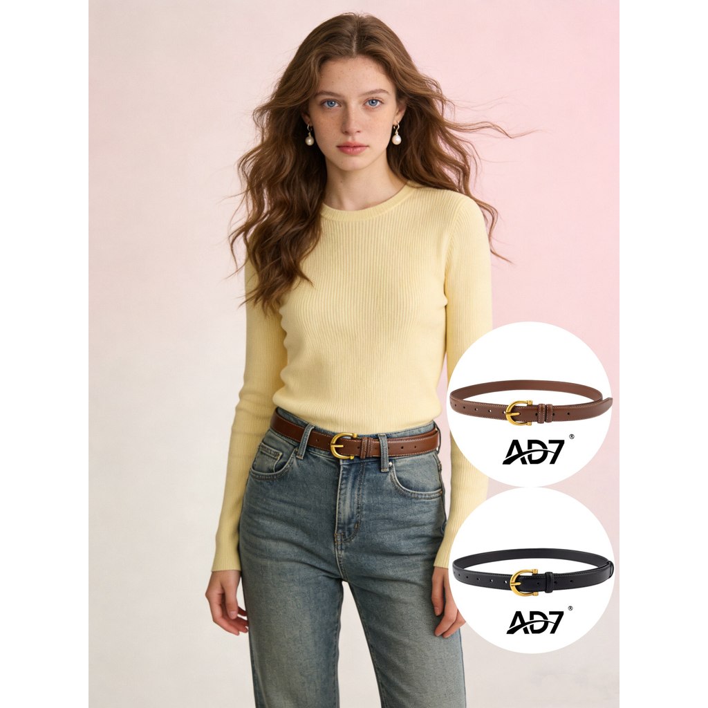 cinto feminino plus size cinto feminino largo AD7 série "Golden Lock" com Jeans cinto de alta qualidade cinto feminino c