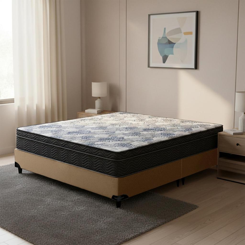 Cama  Box  Iso Superpocket - SuperKing (193x203) - Ortobom