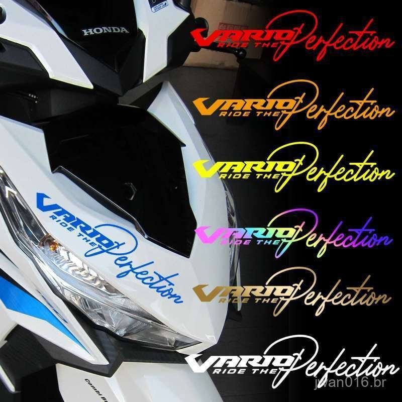 Adesivo Decorativo Refletivo para Motocicleta, Adequado para Honda Vario150 125 160, Modificação de Carroceria