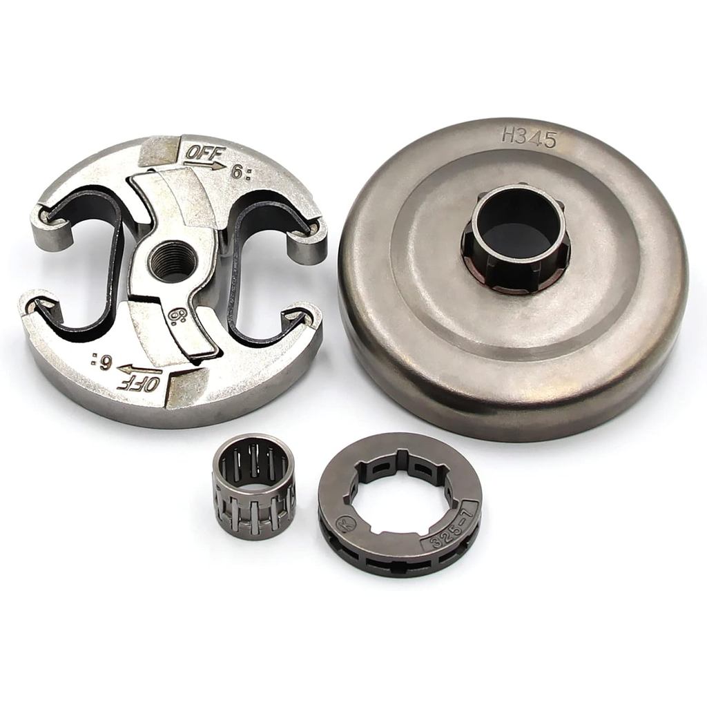 Kit de Rolamento de Agulha para Tambor de Embreagem 0.325" 7T para Motosserras Husqvarna 340 345 346XP 350 351 353 445 4