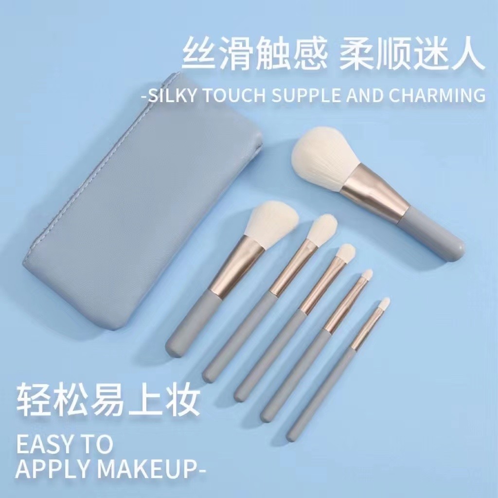 kit pincel maquiagem profissional kit pincel maquiagem Mini conjunto de pincéis de maquiagem portátil pincel de sombra p