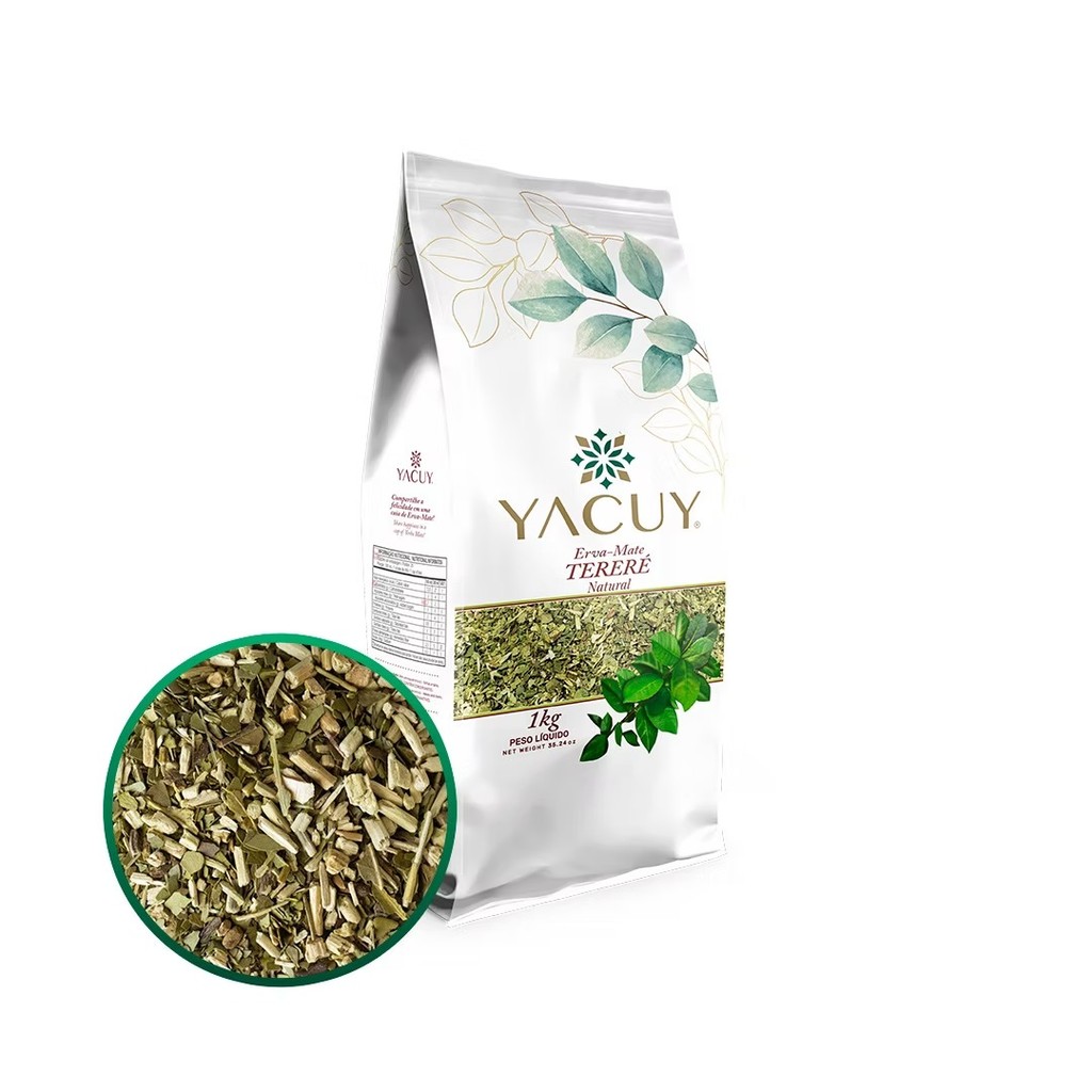 Erva Mate para Tererê Natural Yacuy 500g