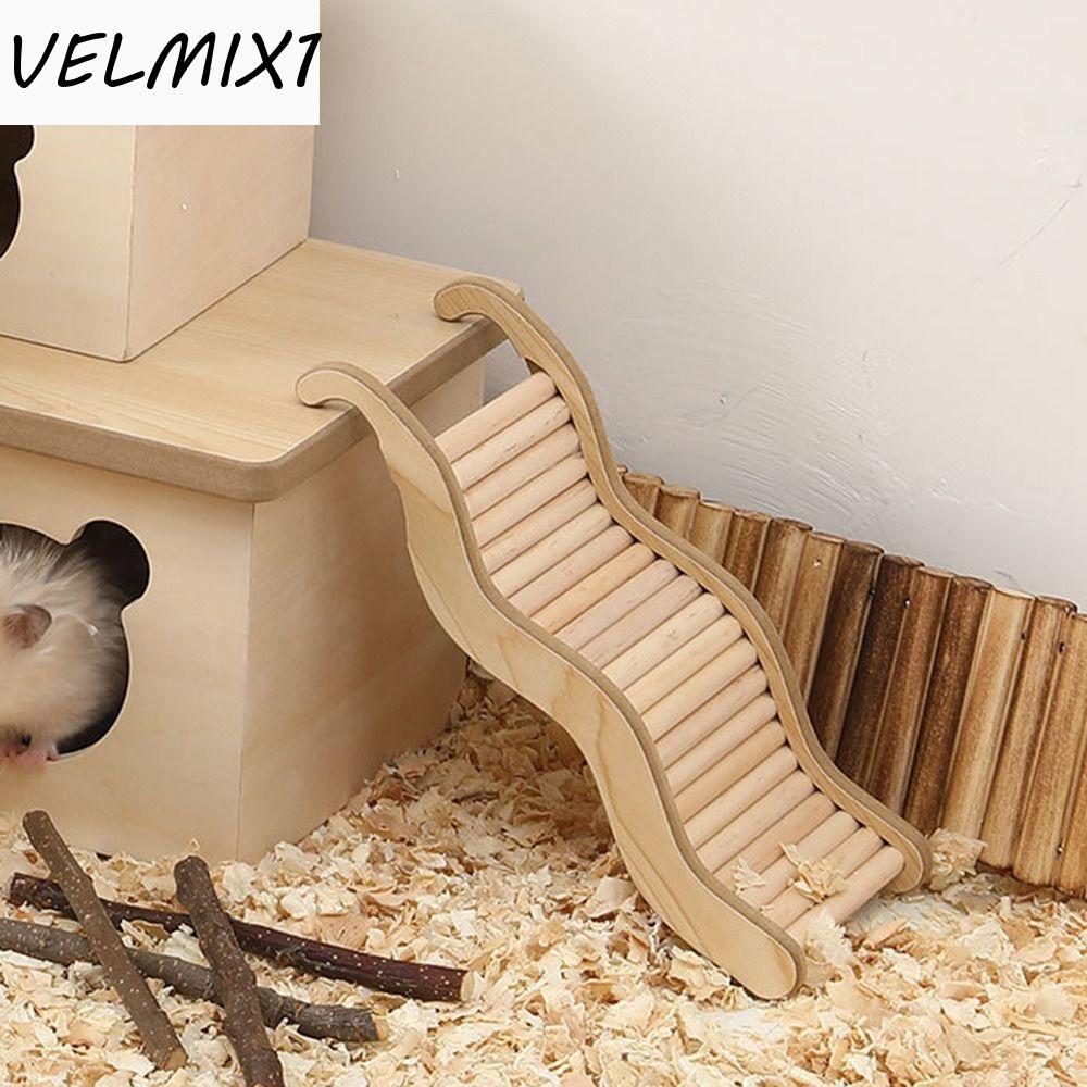 Escada De Escalada Para Hamster VELMIX1 , Brinquedo Multifuncional Escadas De Animais , Ponte De Rampa Interativa Estáve
