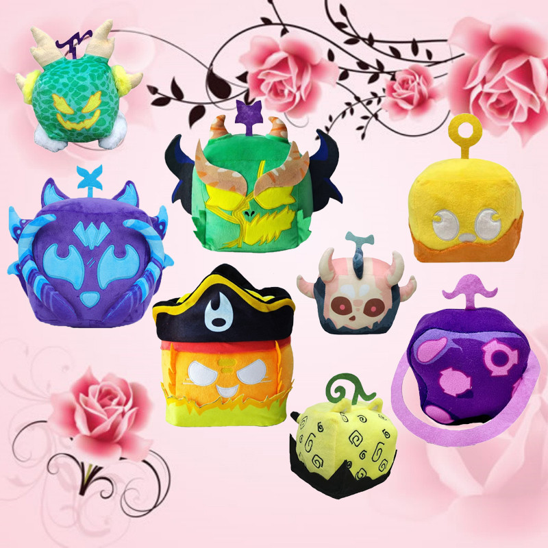 Brinquedo de pelúcia Blox Fruits de baixo preço, boneco de pelúcia Roblox Fruit, boneco de anime de personagem de jog
