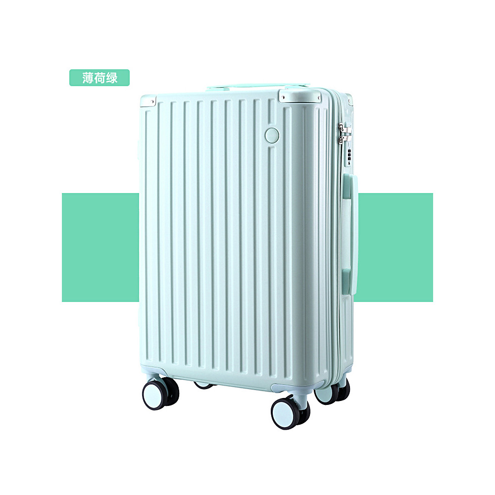 Bagagem 80cm caixa de senha feminina 2026 novo estilo estudante trole caso zíper de alto valor viagem 87cm bagagem de co
