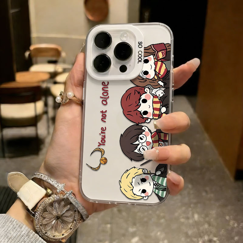 Capinha Para Samsung Galaxy A15 A14 A05S A23 A34 A35 A55 A54 A12 A13 S24 S20FE S23FE S24Ultra Padrão Harry Potter