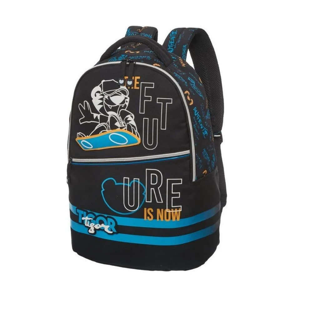 Mochila De Costas Tigor T Tigre Lovit Future Com Led 7772904 Pacific 2026 Preto