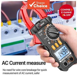 Medidor De Braçadeira Digital True RMS Multímetro AC DC Ferramenta De Teste De…