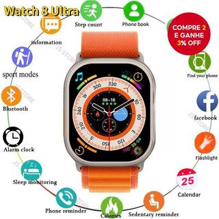 Assista 8 Ultra Smart Watch Série 8 Digital Masculino À Prova D'água Esporte Fitness Andr…