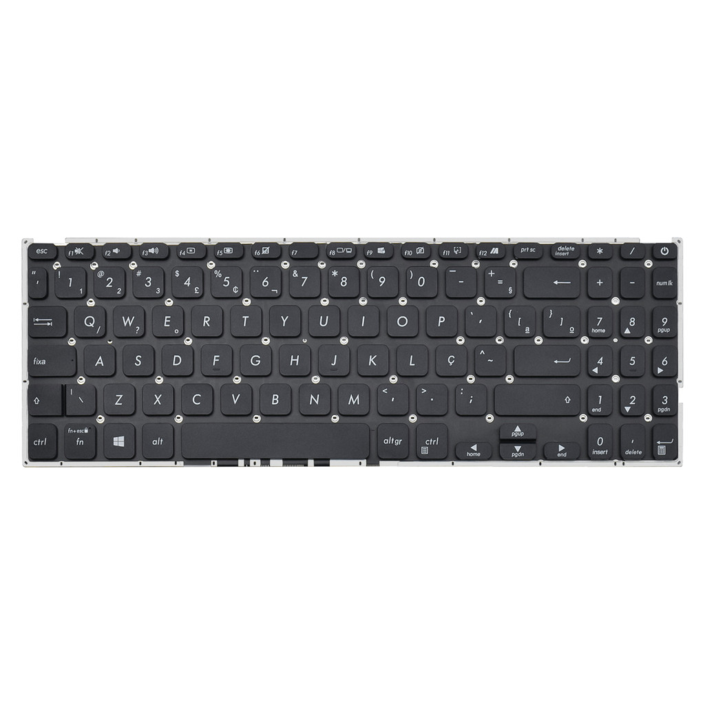 Teclado para Notebook Asus Vivobook F1500EA-WB51 Preto