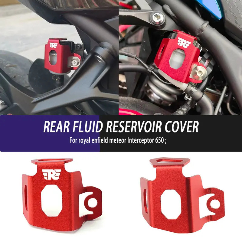 Peças Da Motocicleta Reservatório De Fluido De Freio Traseiro Guarda Capa Protetor Proteção Do Tanque De Óleo Para YAMAH