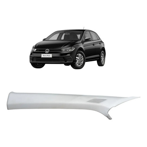 Moldura Coluna Parabrisa Sup Esquerdo Vw Polo Virtus 18 A 20