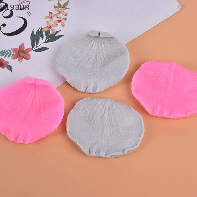 Nova Ferramenta De Açúcar Veia De Pétalas De Rosa Meridianos Flor Molde De Bolo De Silicone BR