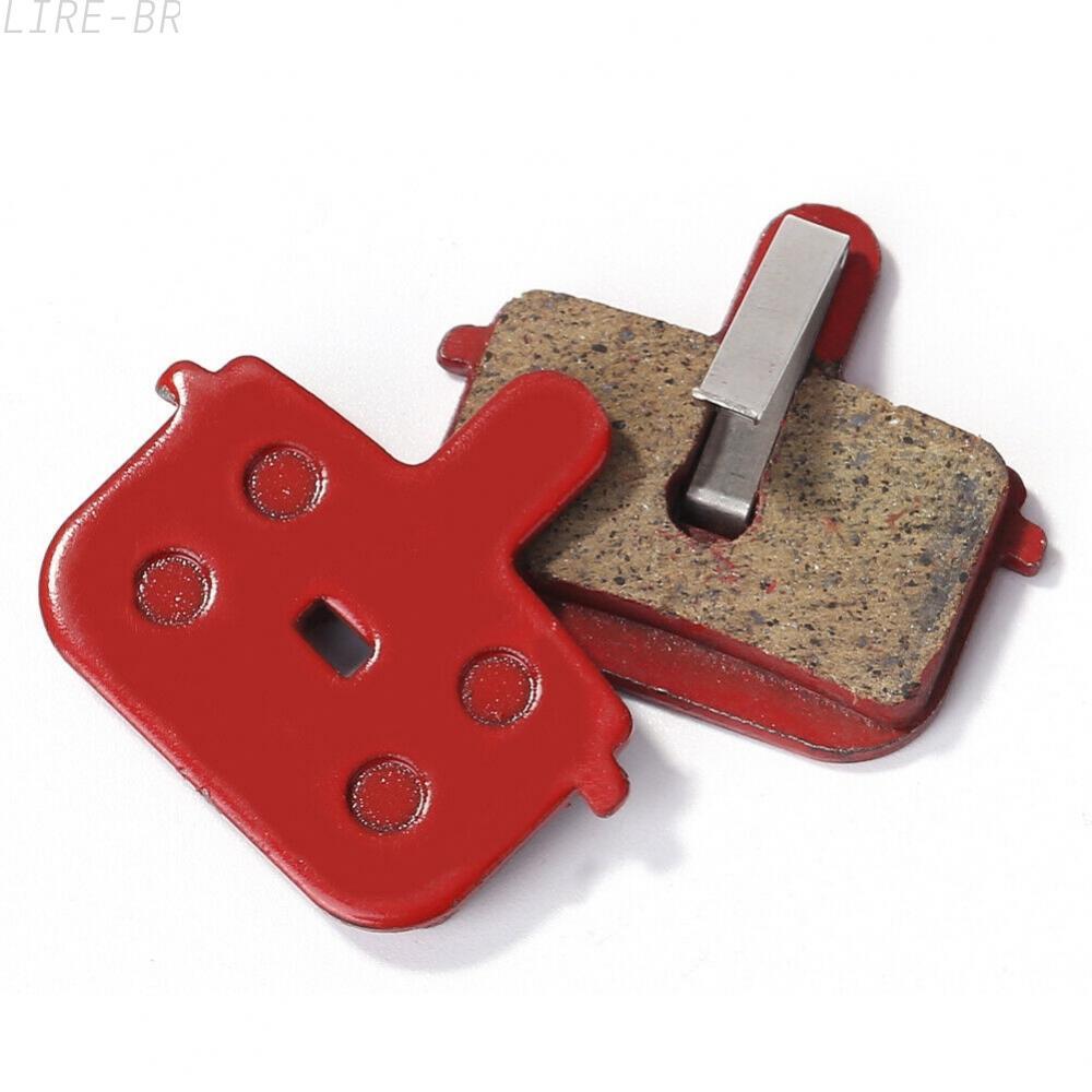 LIRE❤️Durable Brake Pads Bicycle Parts Red Replacement Semi-Metallic TONGLI-8