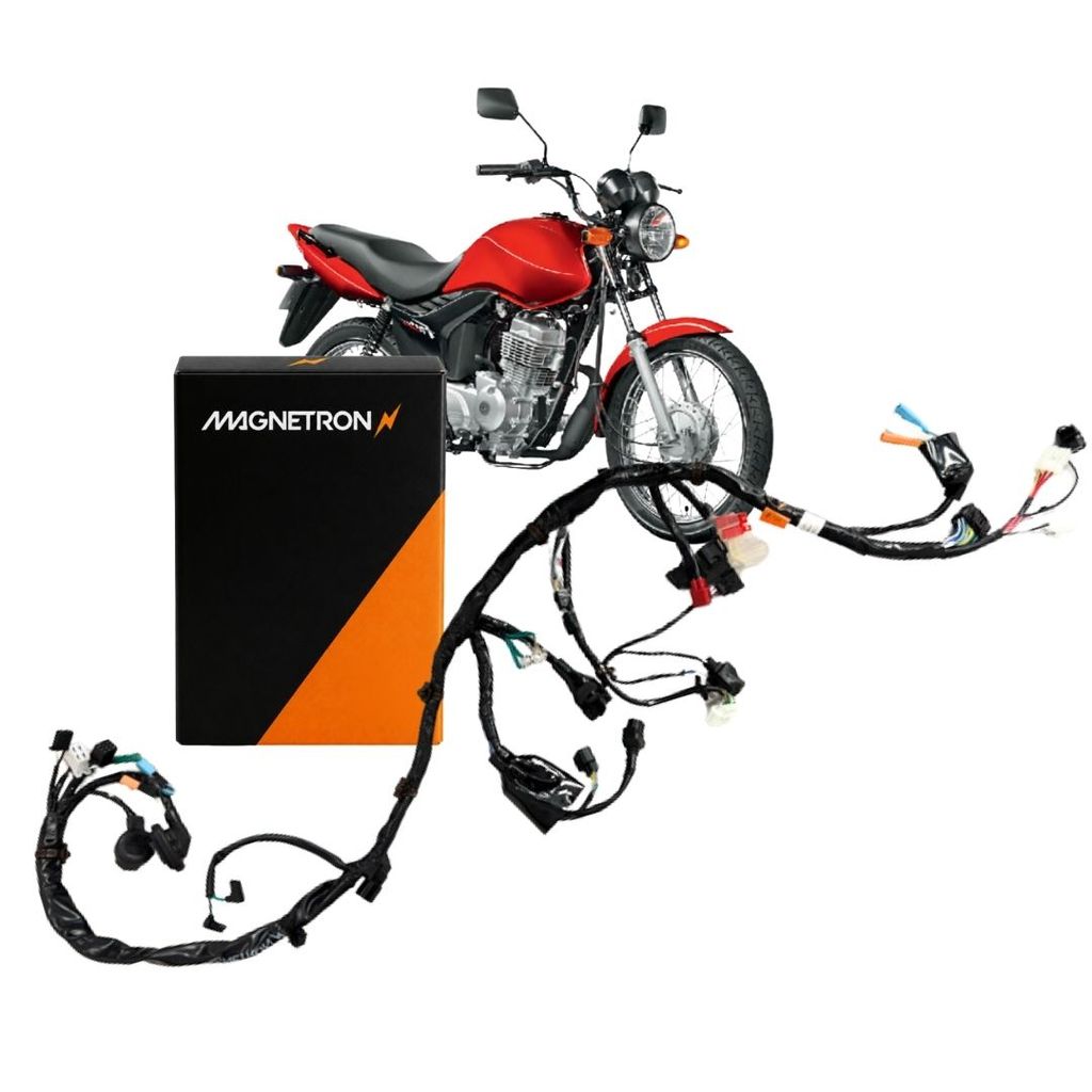 Chicote Fiação Principal Para Honda Cg 150 Fan Cg 150 Titan Cg 150 Start 2015 Magnetron 90286090