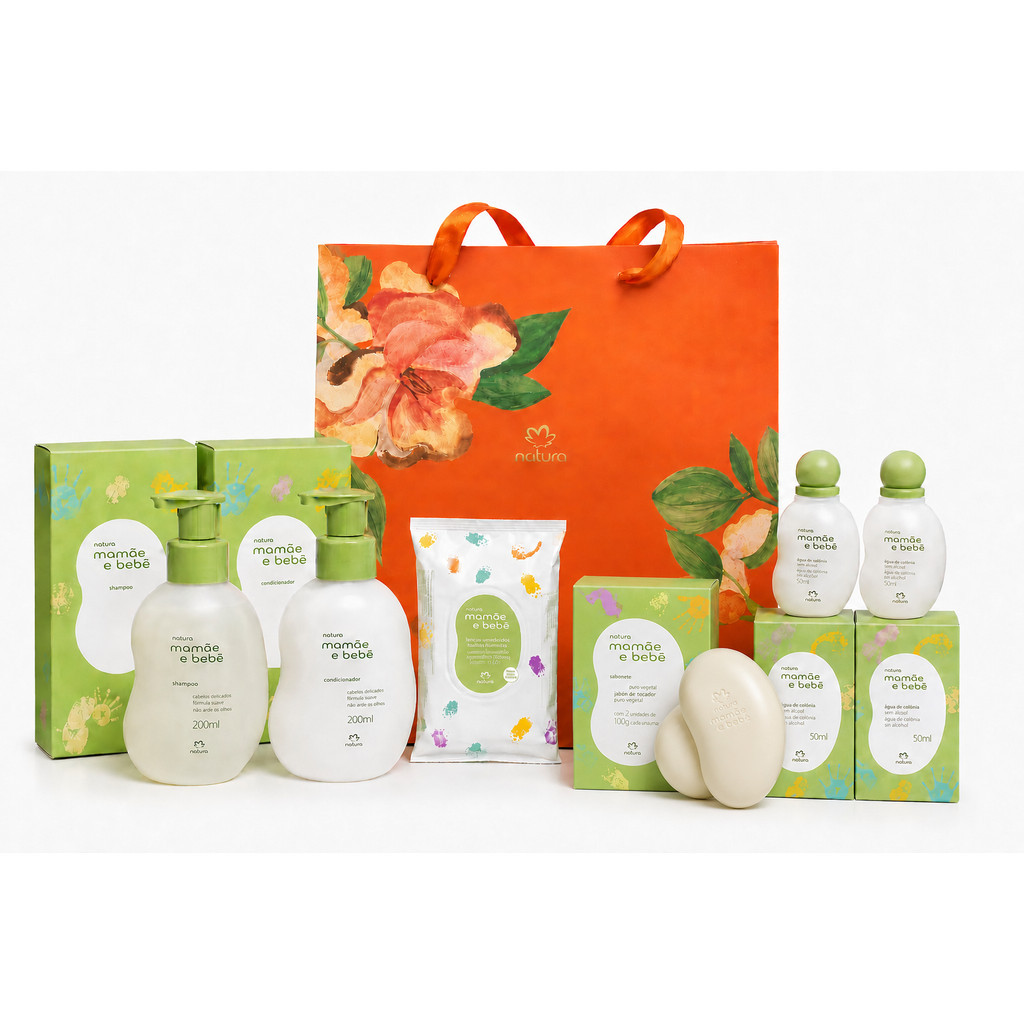 Kit Natura Mamãe e Bebê (6 Itens)