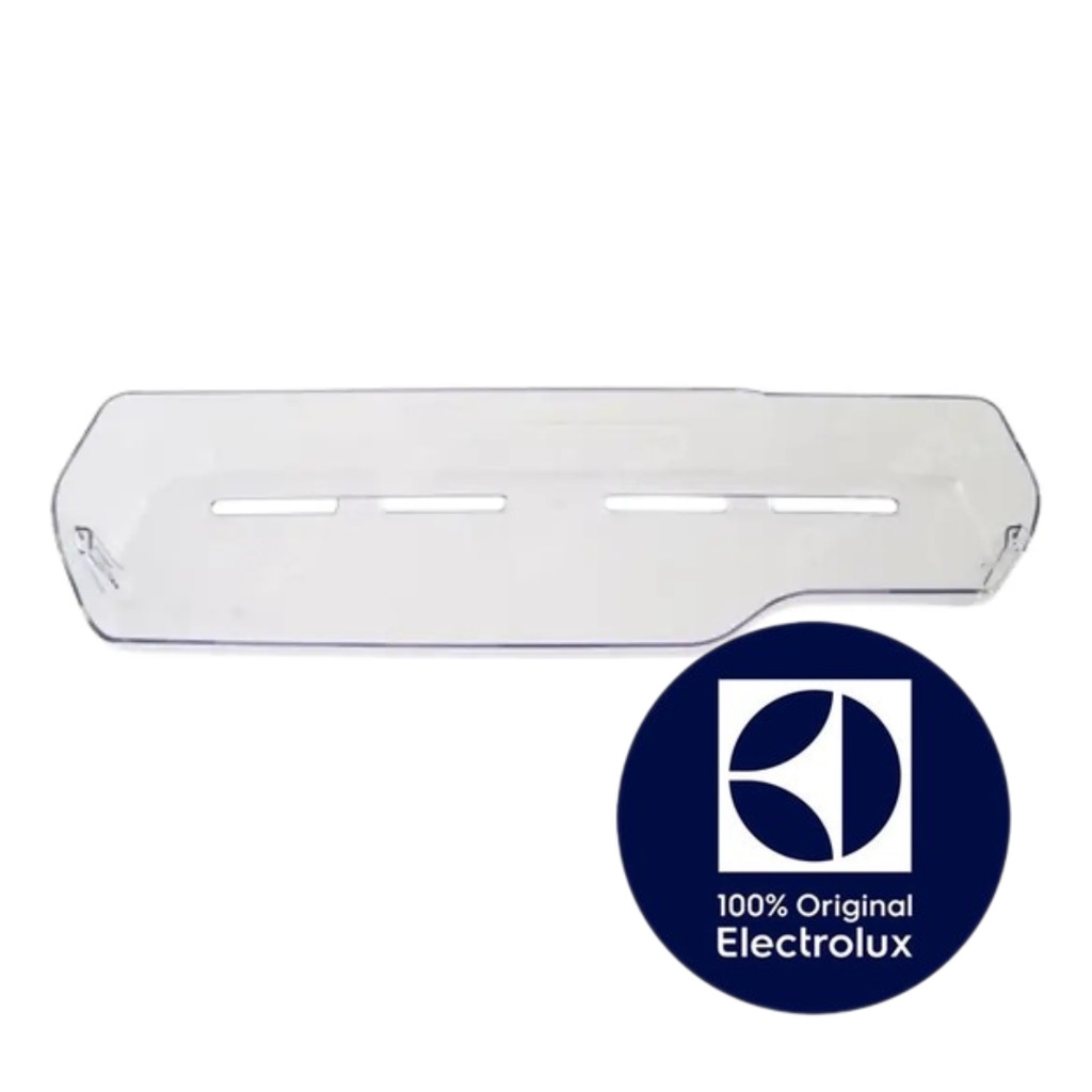 PRATELEIRA RASA DE PORTA PARA GELADEIRA ELECTROLUX ORIGINAL - DFN44 - DFX44 - TF39 - TF39S (DEMAIS MODELOS NA DESCRIÇÃO)