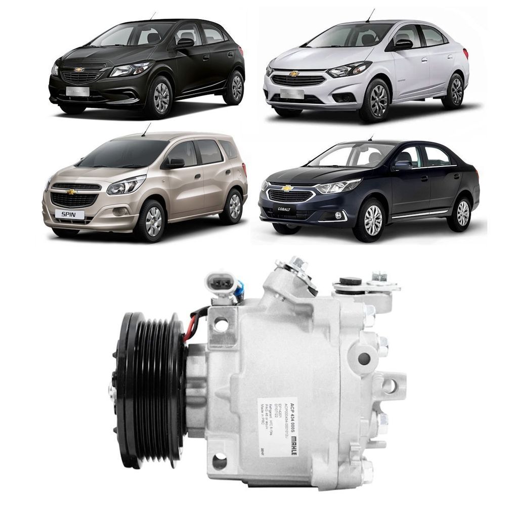 COMPRESSOR ONIX PRISMA SPIN SONIC 12/19 COBALT 17/20 MAHLE ACP 434 000S CD FILIAL CAMPINAS