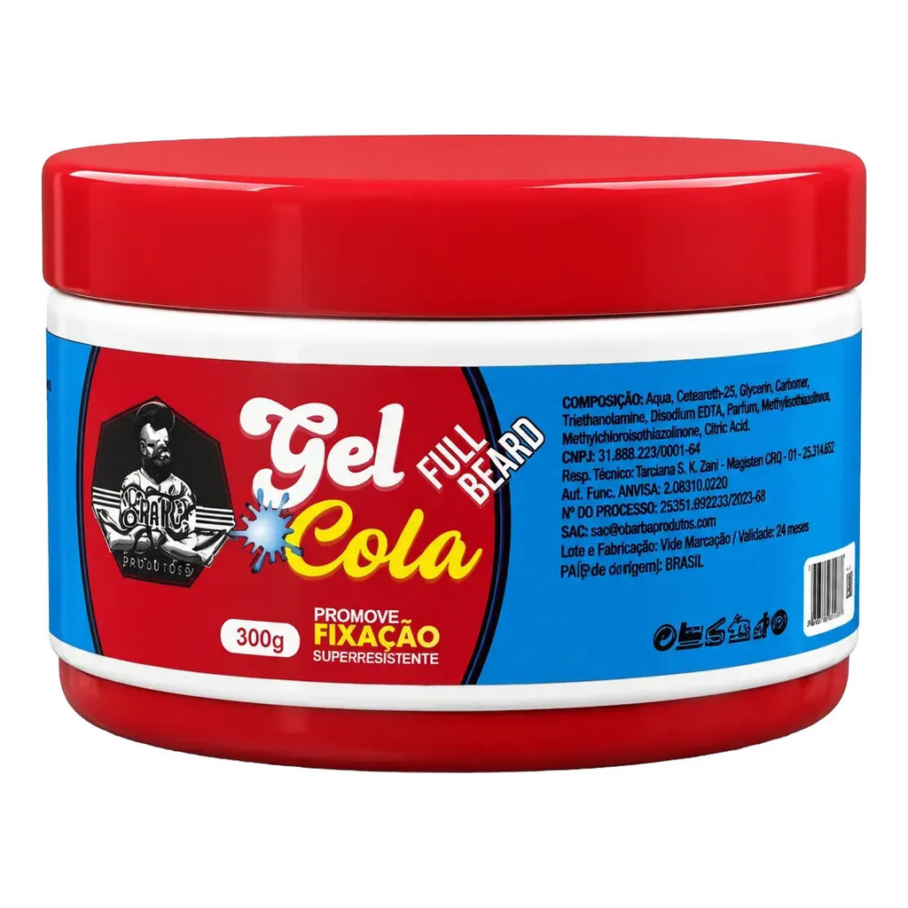 Gel Cola Santo Barbudo Extrema Fixação 300g