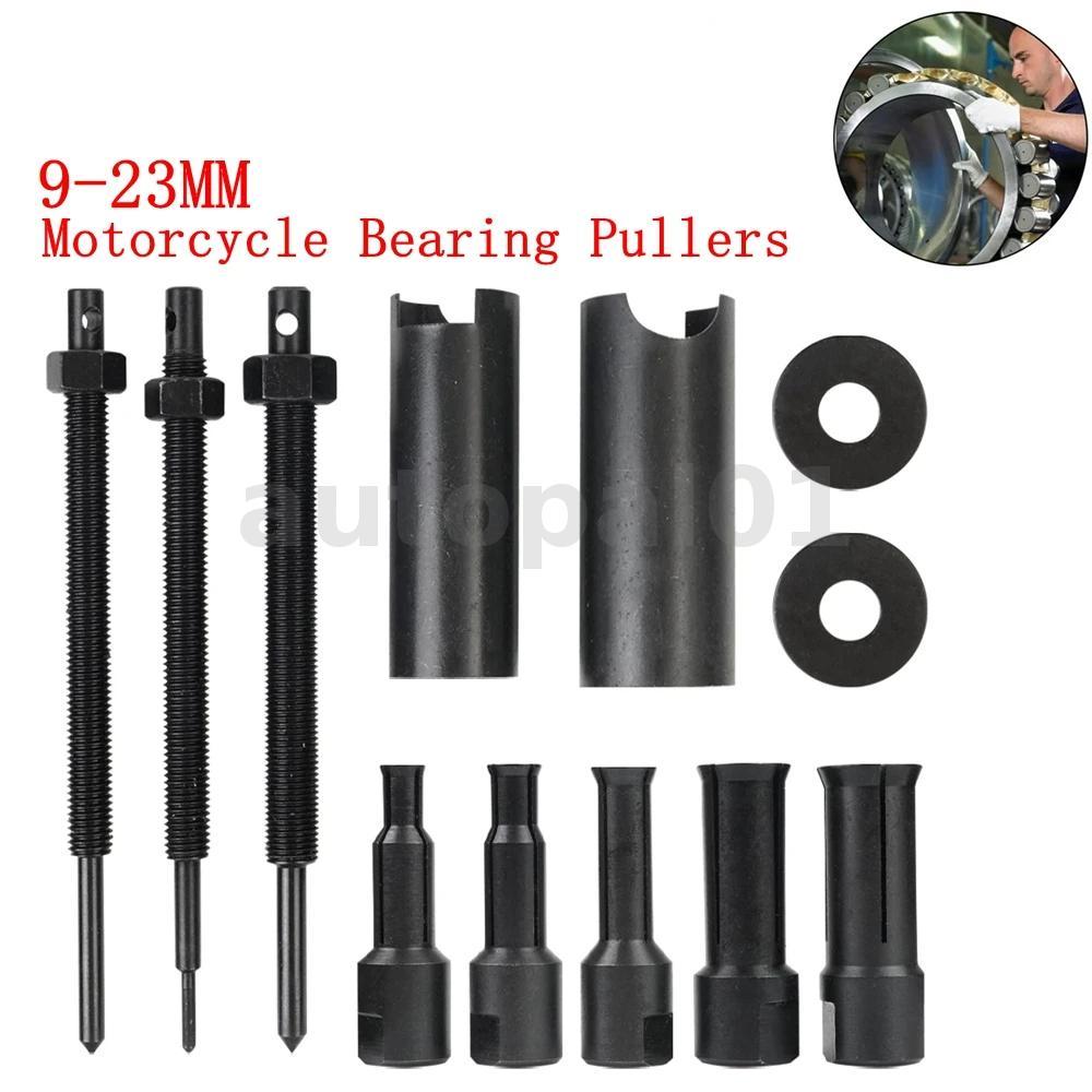 Kit De Ferramentas Extrator De Rolamento De Motocicleta 9-23mm Interno De Alta Qualidade Removedor De Engrenagem De Roda