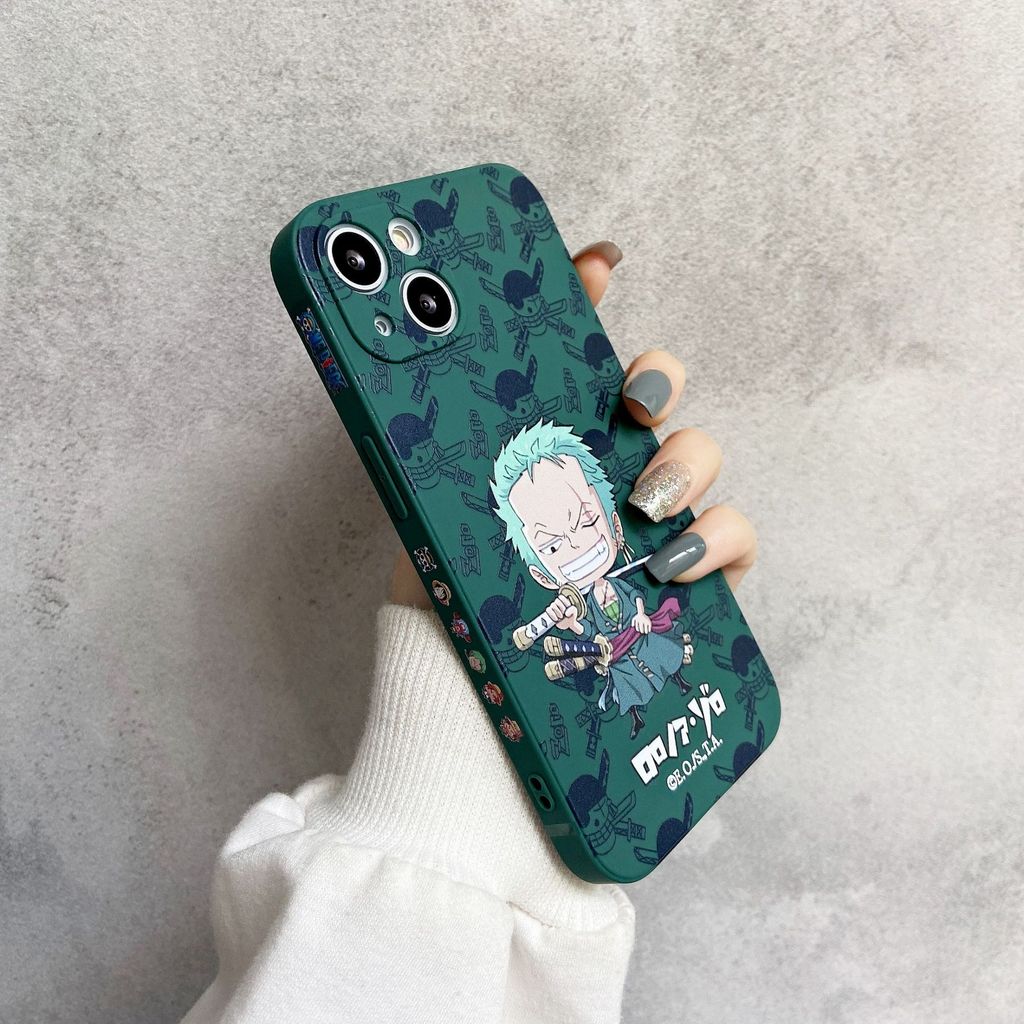 Capa de desenho animado One Piece para iPhone 11 XR, iPhone 17 Pro Max, iPhone 6 Plus, iPhone 12, capa macia.