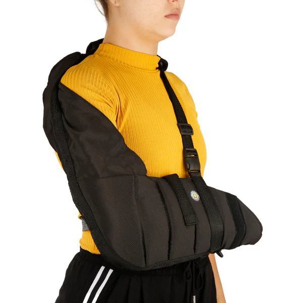 Tipoia Velpeau Luxo Fashion Ortho Pauher Tamanho M Preta AC420