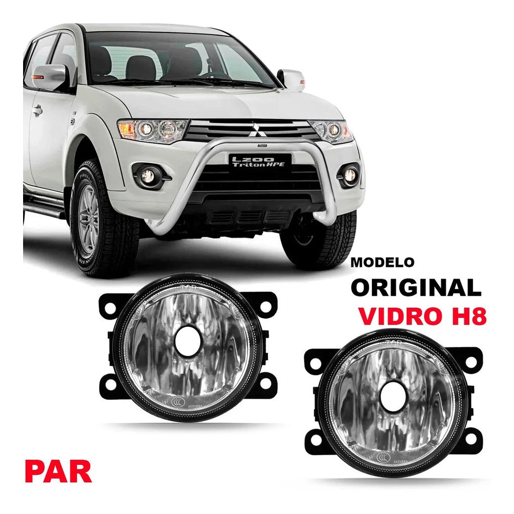 Par Cibie Mitsubishi L200 Triton Hpe Vidro 2013